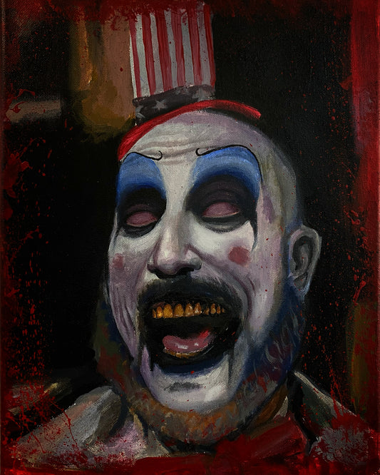 Captain Spaulding original painting